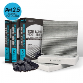 훠링 PM2.5 자동차 활성탄 차량용 에어컨필터 자동차필터 1P