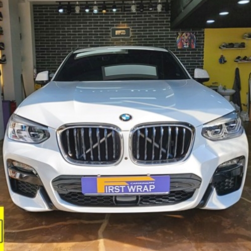 시흥 배미골길 / 랩핑 / BMW / X4 시공 사진