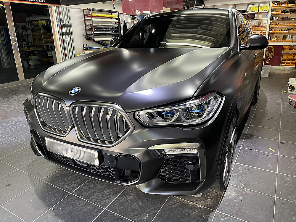 서울 서대문구 / 랩핑 / 전체랩핑 / BMW / X6 시공 사진