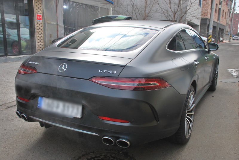 수원 권선구 / 랩핑 / 전체랩핑 / AMG GT 시공 사진