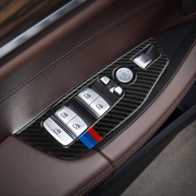 BMW X3 G01 M스타일 윈도우 조절부 커버-리얼카본