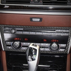 BMW 5GT F07 센터페시아 커버-리얼카본