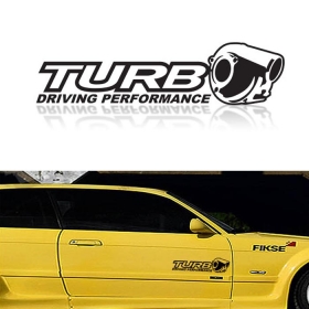 [자동차스티커] Turbo 터보 (28cmX7.2cm)
