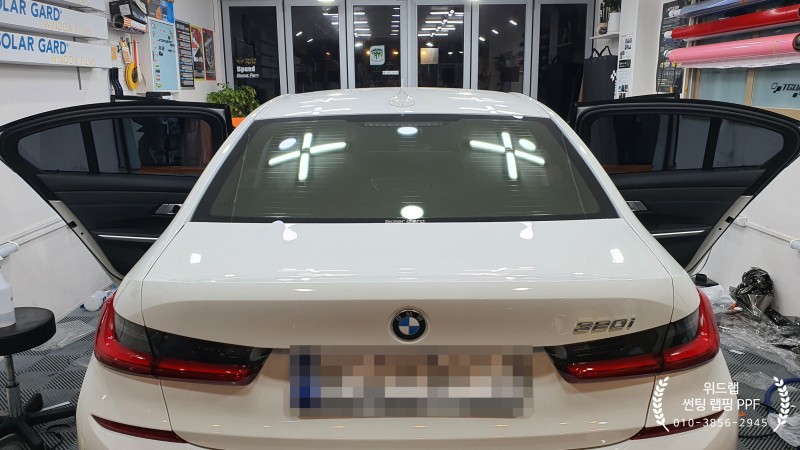 부산 강서구 / 썬팅 / BMW / 3시리즈 시공 사진