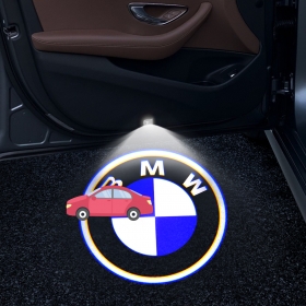 엑셀라이트 BMW 도어라이트 무변색 렌즈 고급형 4K LED 도어빔 악세사리