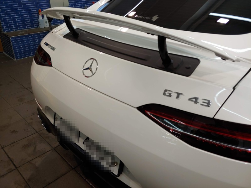 서울 노원구 / 세차/광택/코팅 / 유리막코팅 / AMG GT 시공 사진