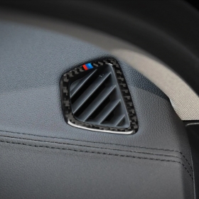 BMW 5시리즈 G30 M스타일 대쉬보드 사이드 에어컨 커버 몰딩-리얼카본