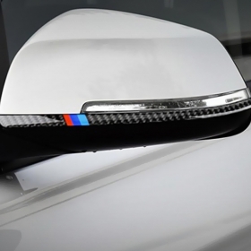 BMW 3시리즈 F30 M스타일 사이드 미러 커버 몰딩-리얼카본