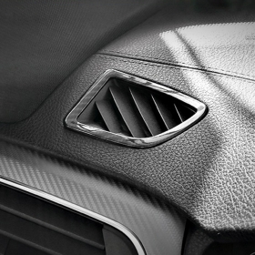 BMW 3시리즈 F30 대쉬보드 사이드 에어컨 커버 몰딩-카본 수전사 1SET(2pcs)