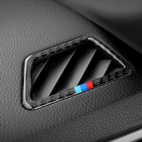 BMW 5시리즈 F10 M스타일 대쉬보드 사이드 에어컨 커버 몰딩-리얼카본