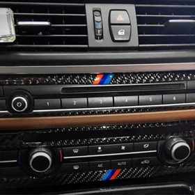 BMW 5시리즈 F10 M스타일 센터페시아 커버 몰딩-리얼카본