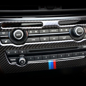 BMW X6 F16 M스타일 센터페시아 커버 몰딩-리얼카본