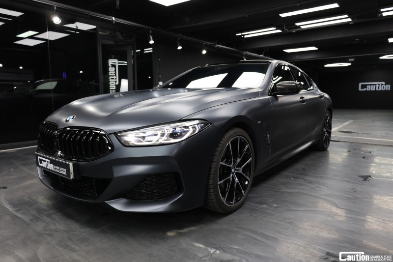 과천 추사로 / 랩핑 / BMW / 8시리즈 시공 사진