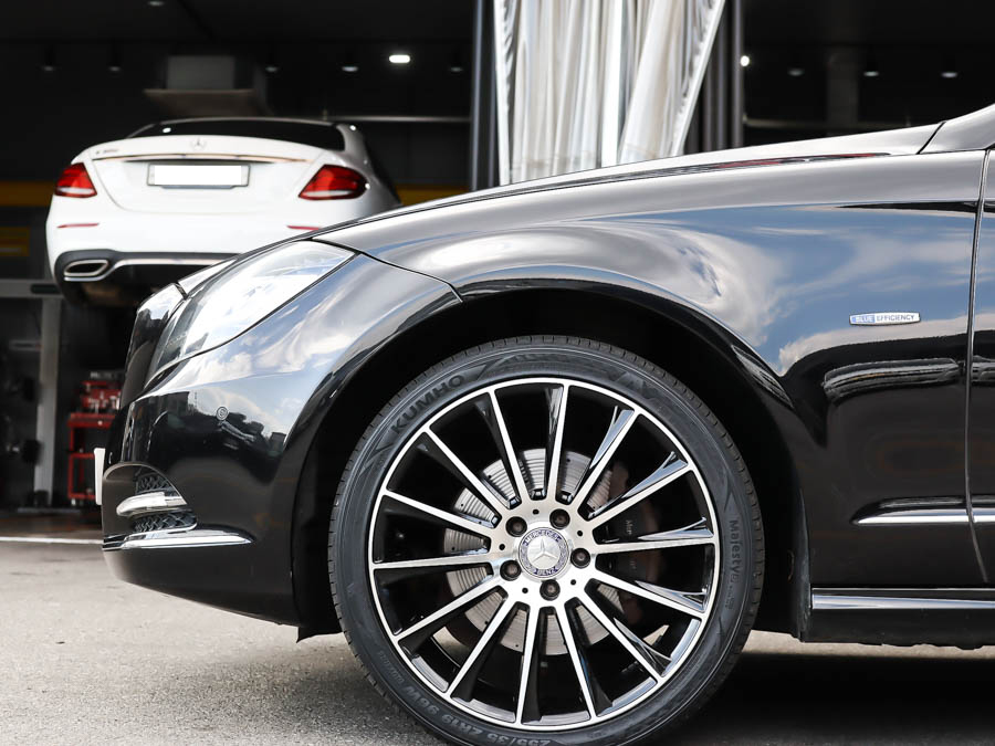 용인 기흥구 / 타일랜드산 788amg 19인치 휠튜닝 / 벤츠 / CLS-클래스 시공 사진