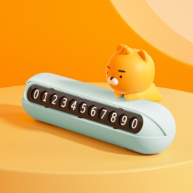 카카오 프렌즈 주차 번호판 차량용 인테리어 피규어