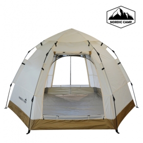 노르딕 펜타곤 원터치 간편 텐트
