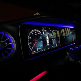 스타클럽 벤츠 E클래스 CLS GT43 계기판 와이드콕핏 엠비언트 순정 LED 라이트 64컬러