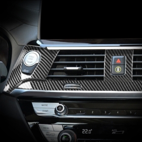 BMW X4 G02 센터페시아 에어컨 송풍구 커버-카본 수전사