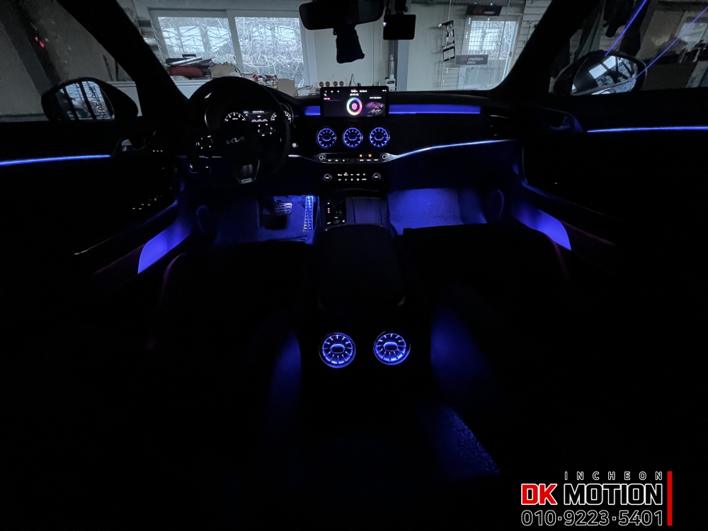 인천 계양구 / 엠비언트 / 아크릴 / 순정연동 시공 / 기아 / 스팅어 / 스팅어 마이스터