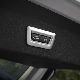 BMW 6GT G32 트렁크 닫기 버튼 커버 몰딩-실버