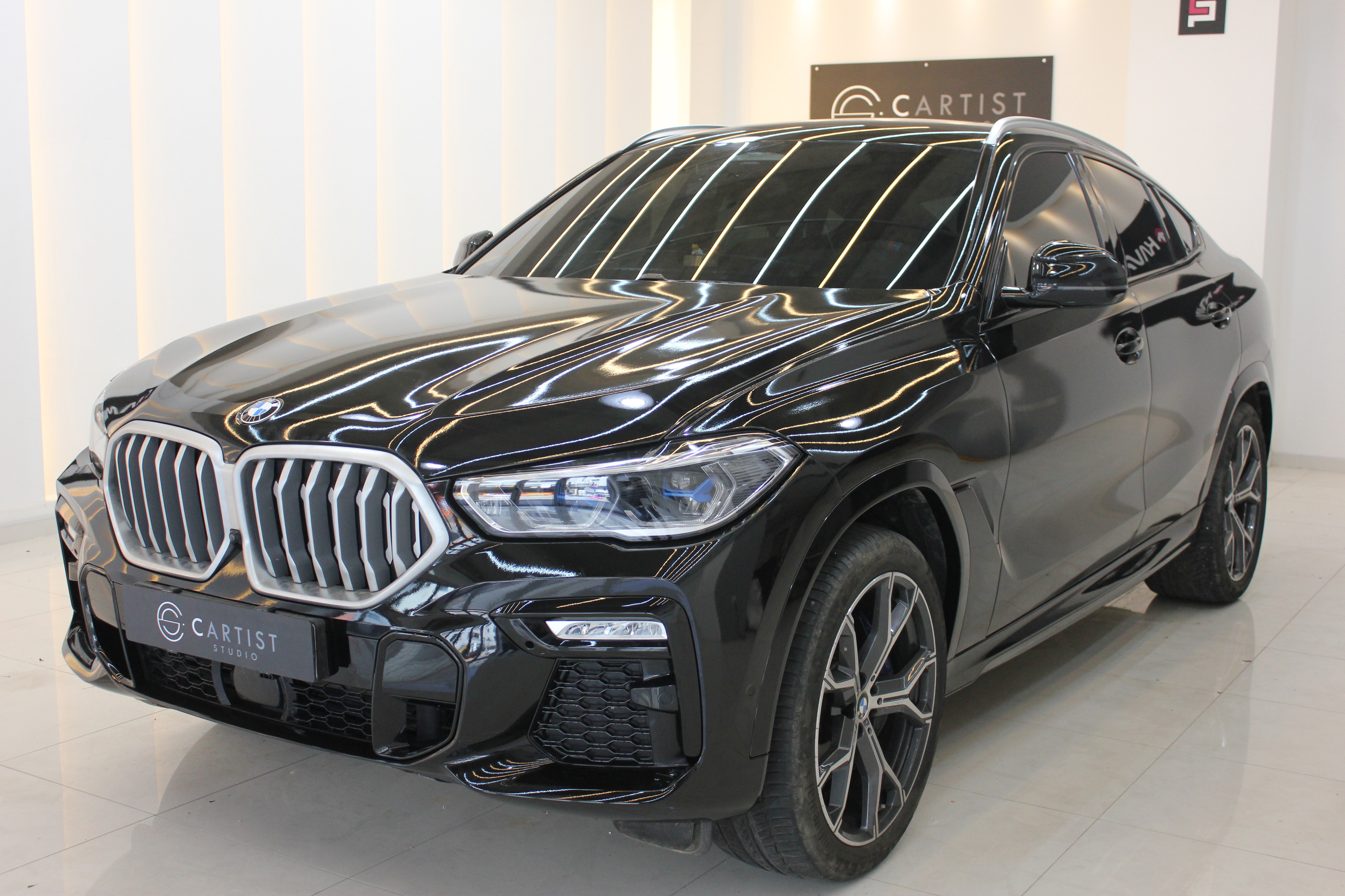 화성 동학산1길 / 랩핑 / BMW / X6 시공 사진