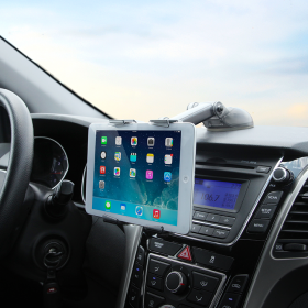 아이오티 차량용 태블릿 거치대 스마트탭 2 뒷자석 흡착 대시보드형