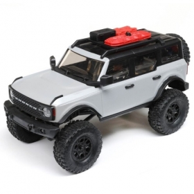 AXIAL 1/24 SCX24 2021 Ford Bronco 4WD Truck Brushed RTR, Grey