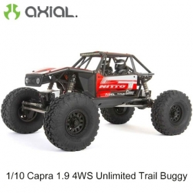 카프라 조립완료 4WS 버전) AXIAL 1/10 Capra 1.9 4WS Unlimited Trail Buggy RTR, Black