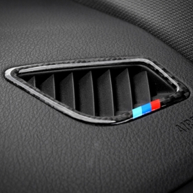 BMW 4시리즈 F32 F33 F36 M스타일 대쉬보드 사이드 에어컨 커버 몰딩-리얼카본