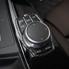 BMW 4시리즈 F32 F33 F36 M스타일 아이드라이브 테두리 커버 몰딩-리얼카본