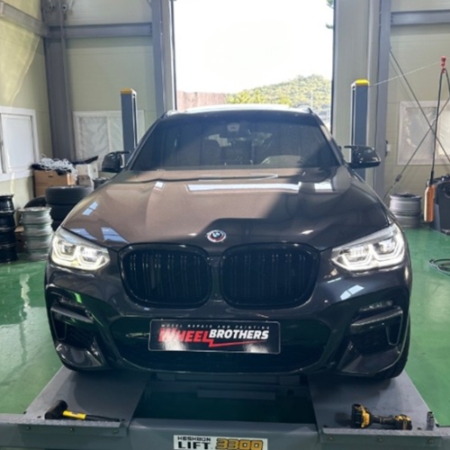 경기 오산 외삼미로 / 휠복원/도색 / BMW / X4