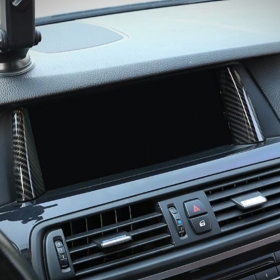 BMW 5시리즈 F10 네비게이션 측면 커버-카본 수전사