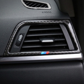 BMW 3GT F34 M스타일 사이드 에어컨 테두리 프레임-리얼카본