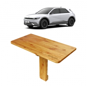 [슈어글렌스] 이그나이트플레인 아이오닉5 차량용 테이블 트레이 차량 식탁 자동차 책상 우드테이블 실내 차박테이블 XT801
