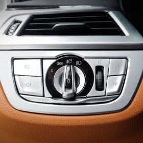 BMW 5시리즈 G30 라이트 조절부 버튼 커버-투광형