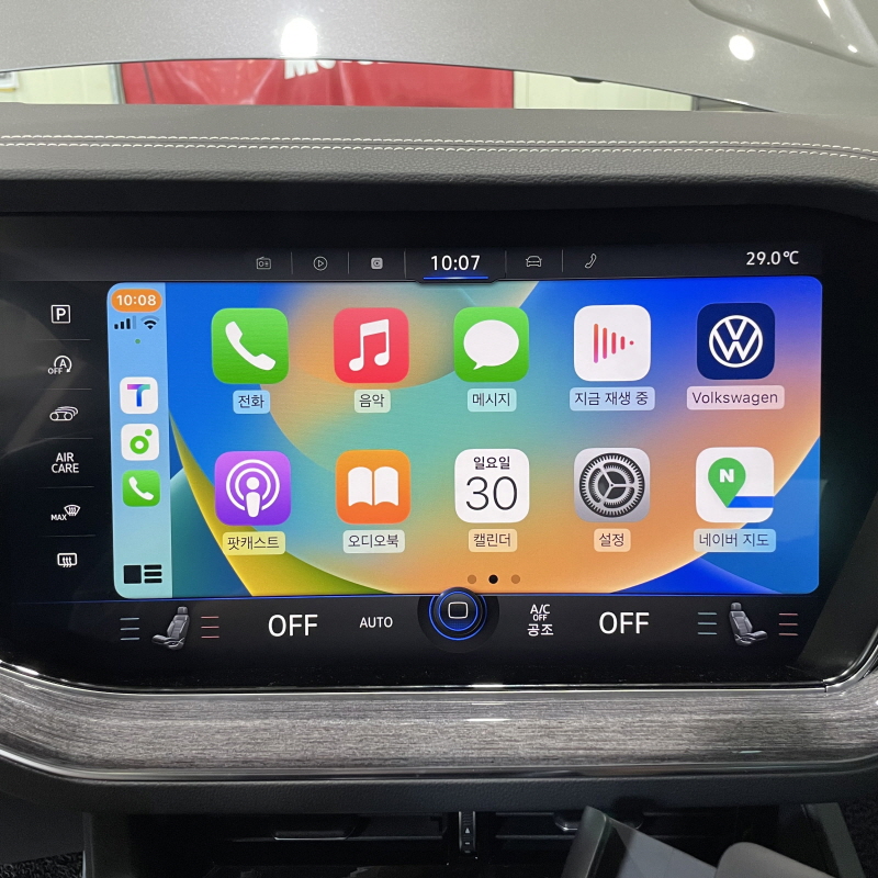 이천 부발읍 / 안드로이드올인원 / 풀스크린 카플레이, 안드로이드오토 활성화. / 폭스바겐 / 투아렉 / 투아렉 3세대