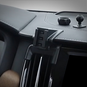 볼보 S90 2세대 차량용 휴대폰 거치대 브라켓 17mm 볼 마운트