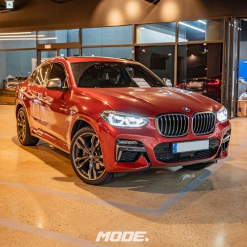 성남 분당구 / TC오일 / BMW / X4 시공 사진