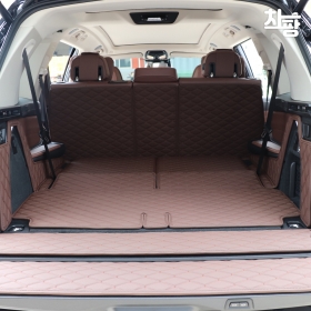 차팡 트렁크매트 BMW X7 7인승 LCI호환 SS원단 차박매트 풀커버 + 도어매트 + 컵홀더 사이드매트