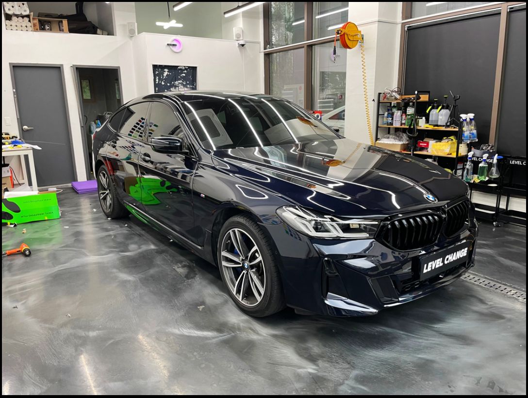 서울 중랑구 / 그릴교체&크롬죽이기 랩핑 / BMW / 6시리즈 GT (G32) 시공 사진
