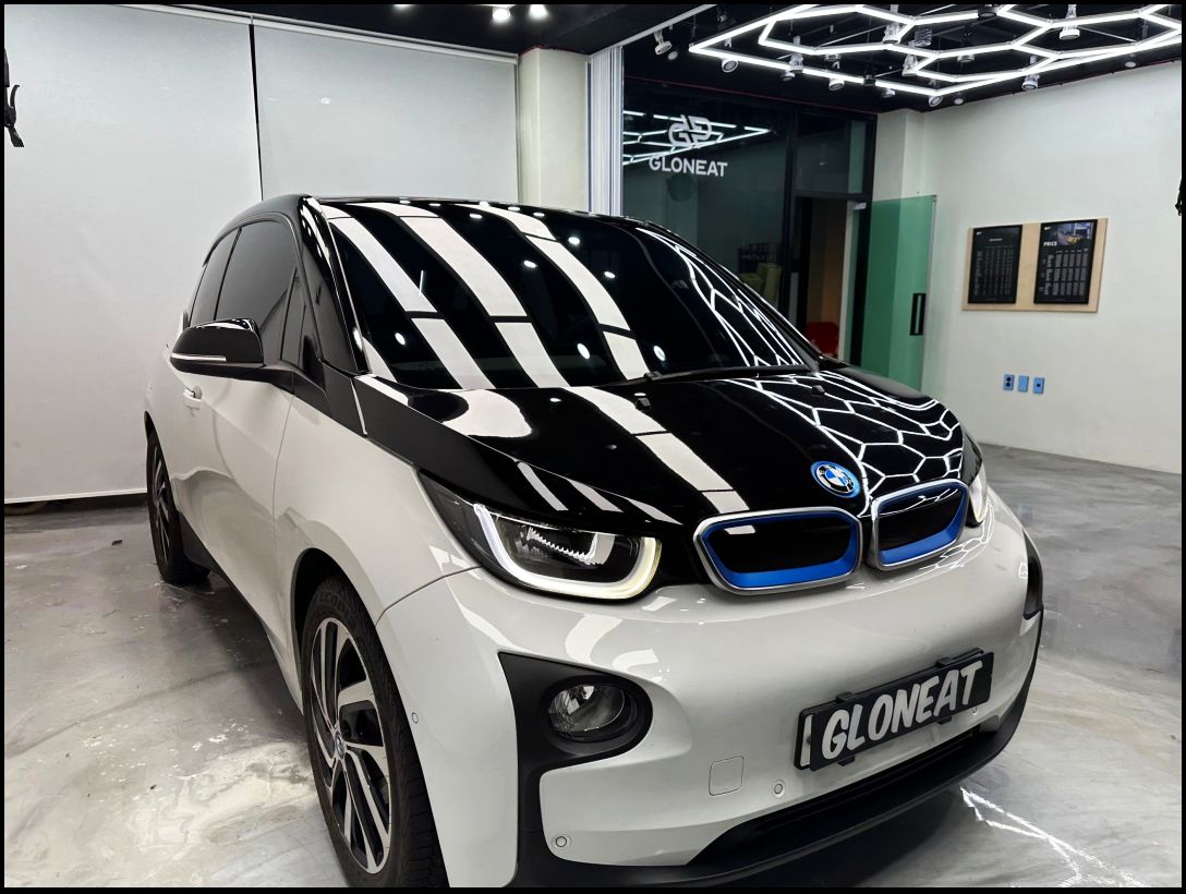 인천 서구 / 썬팅 / 글라스틴트 로데 (비반사) 필름 / BMW / i3 시공 사진