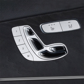 벤츠 E클래스 W213 좌석 시트 조절 버튼 내부 커버-블랙