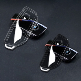 BMW 7시리즈 G70 키케이스 키커버 키홀더-투명 TPU C타입