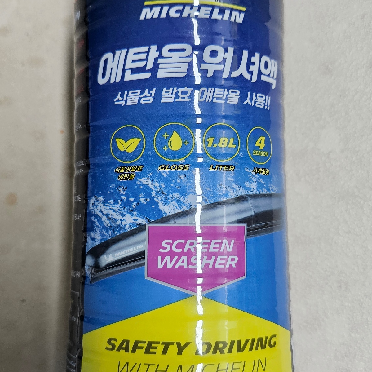 [미쉐린] 미쉐린에탄올워셔액_1.8L 12개 리뷰|차량용품